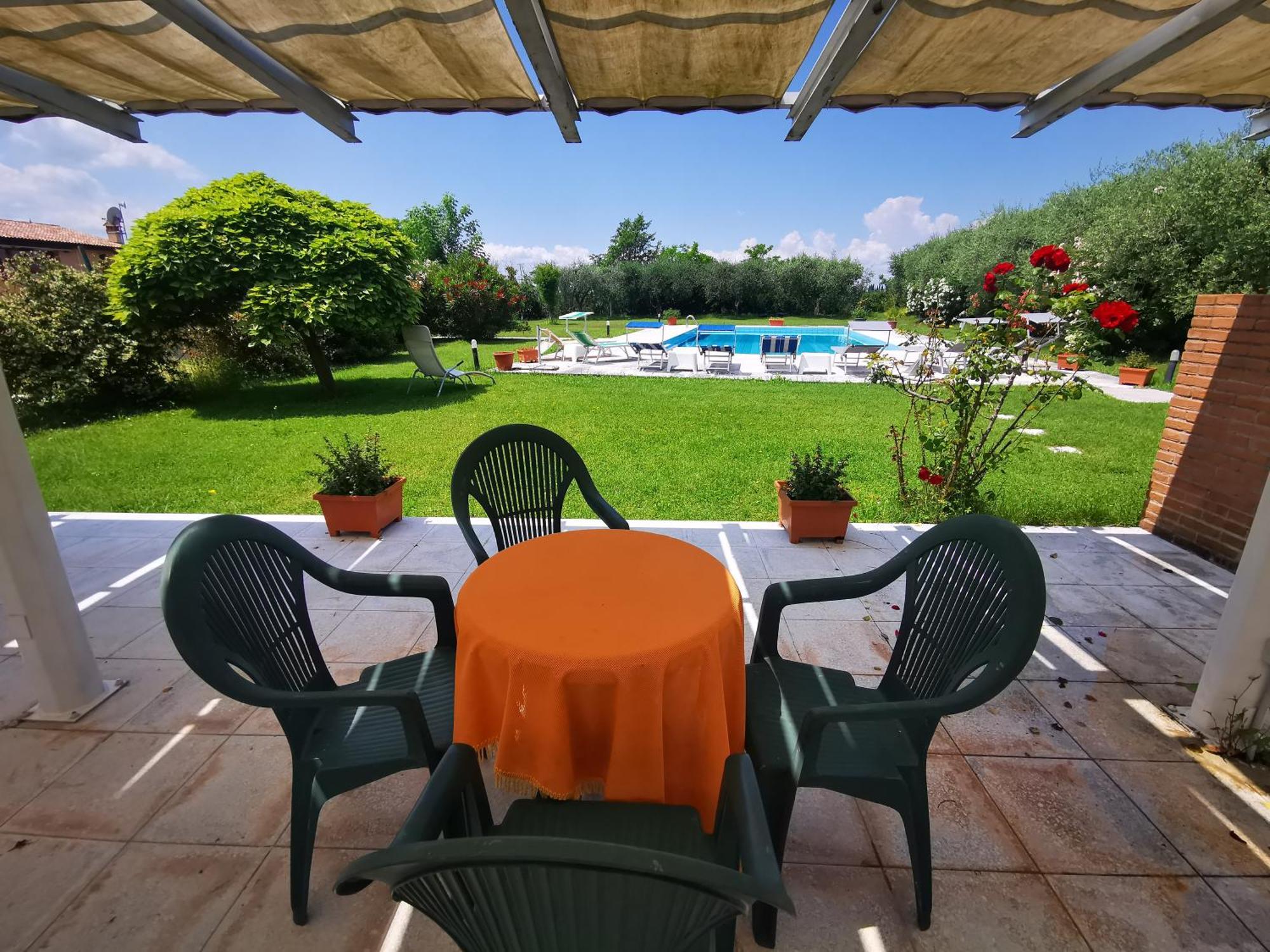Casa Ghirlanda Con Piscina E Campo Da Tennis Lazise Extérieur photo